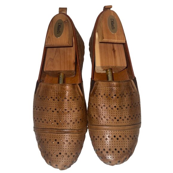 Spring Step Womens Loafers Sz 42 (US 10) Brown Fredia Slip-On Shoes Comfy Modern - Picture 1 of 11